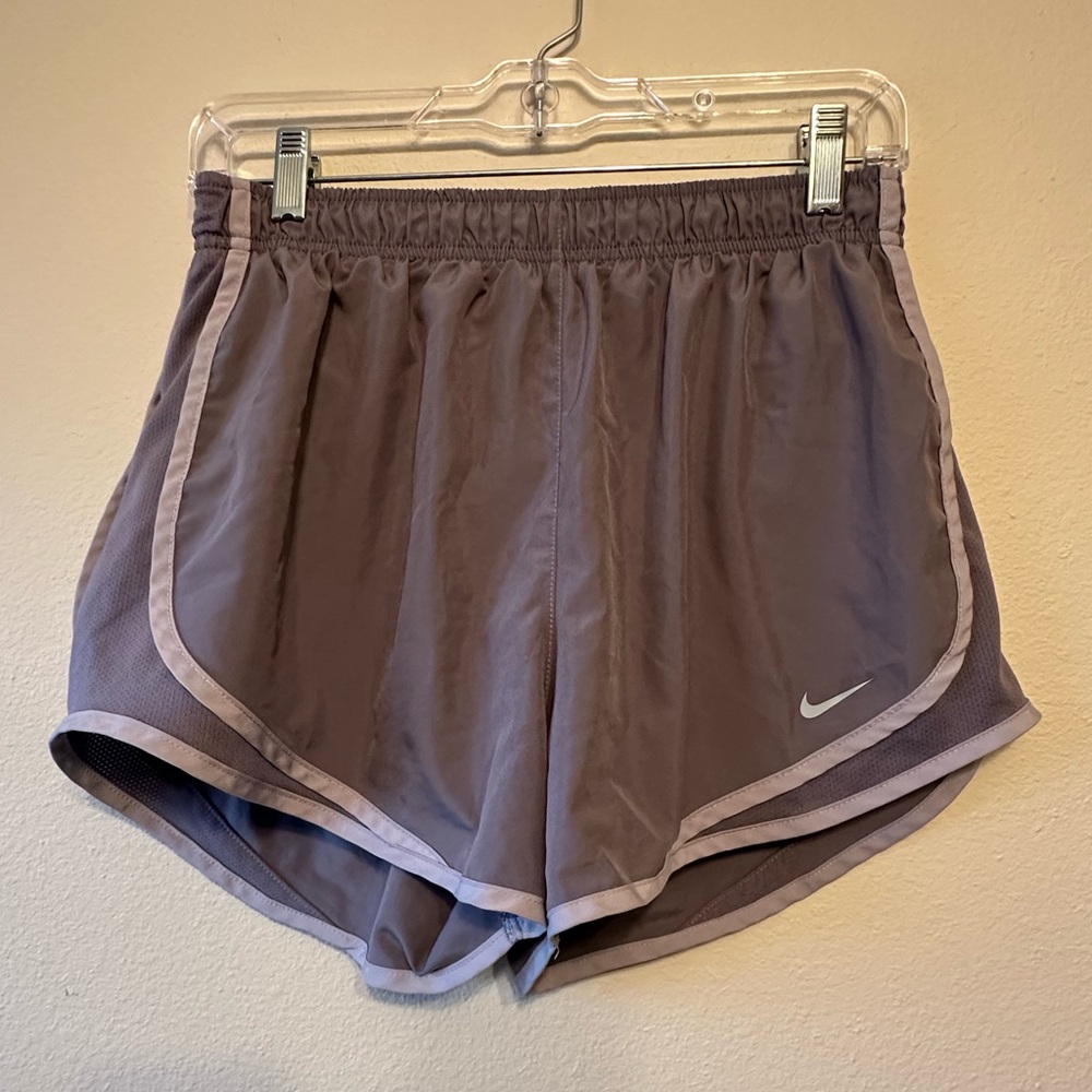 Nike Women's Gray Tempo Running Shorts